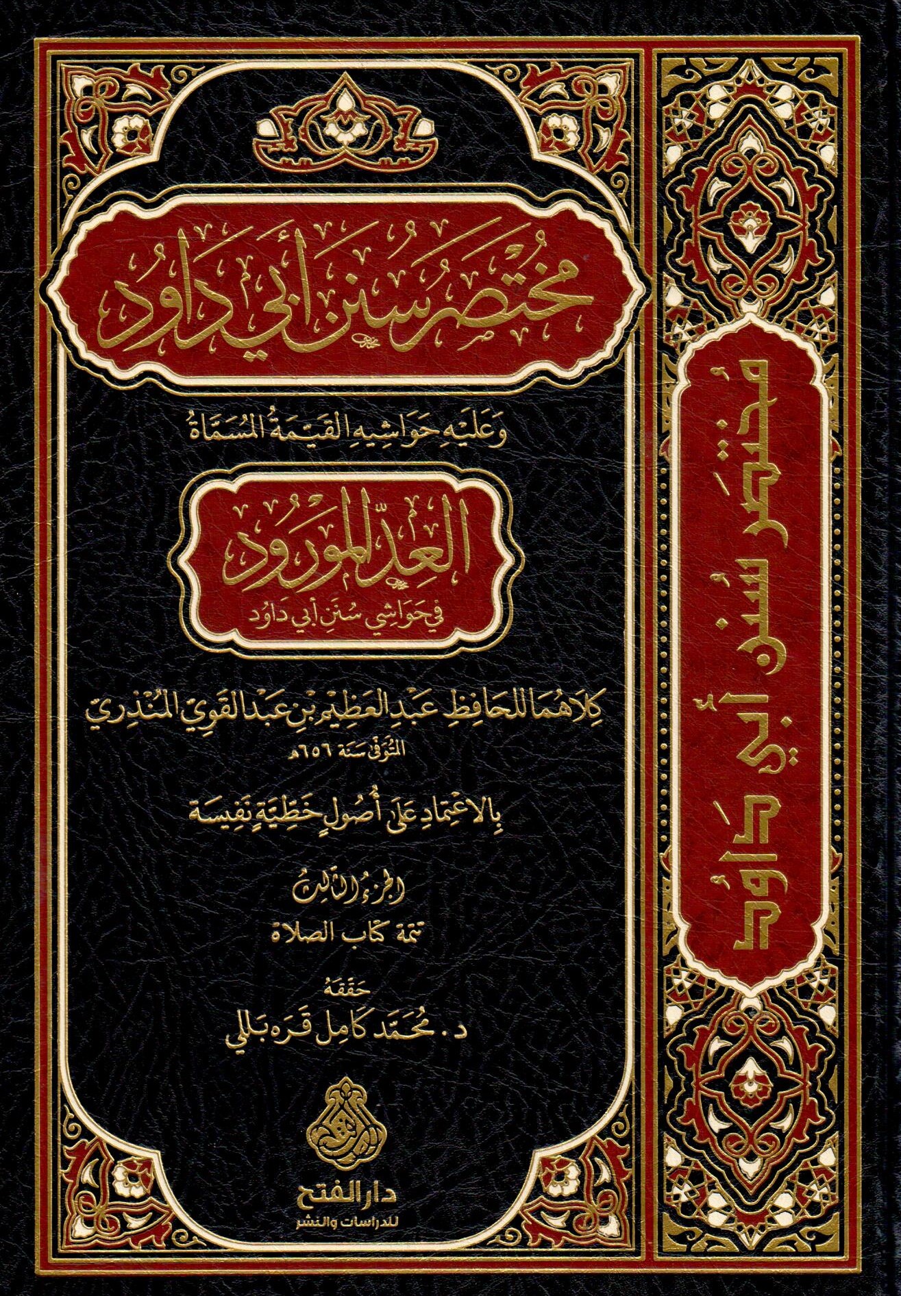 مختصر سنن ابي داود وعليه حواشيه القيمة المسماة العد المورود في حواشي سنن ابي داود / Muhtasaru Süneni Ebi Davud